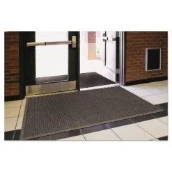 2'x3' Rectangle Solid Plastic Floor Mat Black - Guardian -Fashion Home Decor Store GUEST af811c8b d035 41a6 925c e88d2b5df706