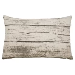 Saro Lifestyle Printed Wood Down Filled Throw Pillow