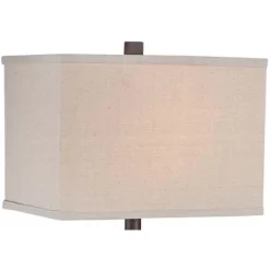 Franklin Iron Works Tahoe Rustic Table Lamp 26" High Natural Stale Rectangular Box Shade For Bedroom Living Room Bedside Nightstand Office Kids House -Fashion Home Decor Store GUEST b21042a2 601f 40cd a34f bacb40a6b8f2