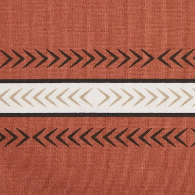 4pk 18"x18" Aztec Printed Square Throw Pillow Covers Clay - Design Imports 6 4pk 18"x18" Aztec Printed Square Throw Pillow Covers Clay - Design Imports - Image 4