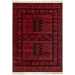 NuLOOM Billie Traditional Paneled Fringe Area Rug -Fashion Home Decor Store GUEST b2474b5f 718a 4fbf a857 a61c74234501