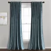 Home Boutique Prima Velvet Solid Light Filtering Back Tab/Rod Pocket Window Curtain Panels Slate Blue 54x84 Set 2 Home Boutique Prima Velvet Solid Light Filtering Back Tab/Rod Pocket Window Curtain Panels Slate Blue 54x84 Set -Fashion Home Decor Store GUEST b27bcbb8 a0f0 49ea 93ed 7a49f62c2541