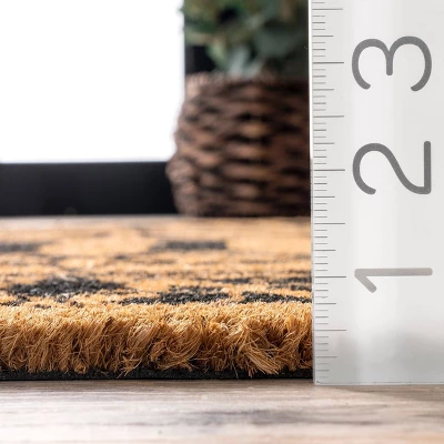 NuLOOM Monogrammed Doormat 4 NuLOOM Monogrammed Doormat - Image 2