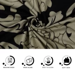 PiccoCasa Stretch Sofa Cover Printed Couch Covers For Cushion Couch Slipcovers With One Free Pillowcase