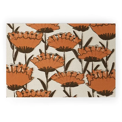 Alisa Galitsyna Red Hand Drawn Poppies Welcome Mat - Society6 8 Alisa Galitsyna Red Hand Drawn Poppies Welcome Mat - Society6 - Image 6