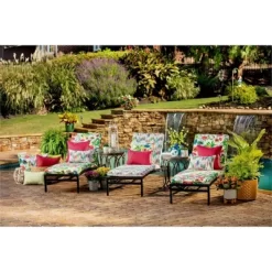 25" Flower Mania Petunia Floor Pillow Pink - Pillow Perfect -Fashion Home Decor Store GUEST b541248b 1495 4208 b254 e9e56cc46f9d