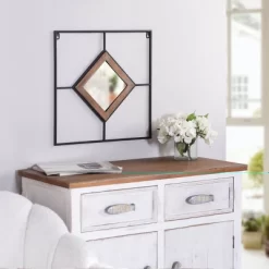 Jasper Diamond Tile Wall Mirror Black/White - StyleCraft 11 Jasper Diamond Tile Wall Mirror Black/White - StyleCraft -Fashion Home Decor Store GUEST b5ebd0d5 aaf0 46cb baa9 91ed2b49c0e7