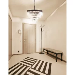 20" Wyatt Crystal Chandelier (Includes Energy Efficient Light Bulb) Bronze - JONATHAN Y -Fashion Home Decor Store GUEST b65e655b 3b4b 48ad afb0 6353dec7ca49