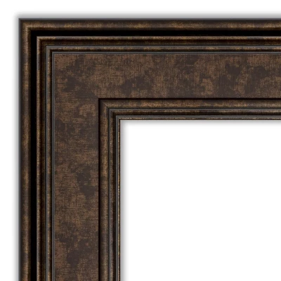 30" X 66" Non-Beveled Ridge Bronze Full Length Floor Leaner Mirror - Amanti Art 4 30" X 66" Non-Beveled Ridge Bronze Full Length Floor Leaner Mirror - Amanti Art - Image 2