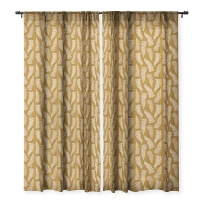 Avenie Countryside Garden Ferns Single Panel Sheer Window Curtain - Society6 4 Avenie Countryside Garden Ferns Single Panel Sheer Window Curtain - Society6 - Image 2