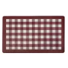 GoodGram Buffalo Burgundy Plaid Memory Foam Anti-Fatigue Kitchen Floor Mat - 18 In. W X 30 In. L -Fashion Home Decor Store GUEST bb7c7358 4928 4721 90ce 722331dc4c7b