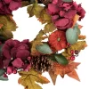 Northlight Orange And Burgundy Fall Harvest Artificial Floral And Pinecone Wreath, 22-Inch 1 Northlight Orange And Burgundy Fall Harvest Artificial Floral And Pinecone Wreath, 22-Inch -Fashion Home Decor Store GUEST bbef1e11 17fe 459d 9d5a 1b171cfc91a7
