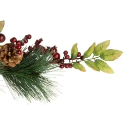 Northlight 4.5' X 5.5" Unlit Snow Dusted Pine Cones, Berries, And Long Pine Needles Artificial Christmas Garland 5 Northlight 4.5' X 5.5" Unlit Snow Dusted Pine Cones, Berries, And Long Pine Needles Artificial Christmas Garland -Fashion Home Decor Store GUEST bcdedb68 b9ee 4ddb 9d2e e4fe86580e2e