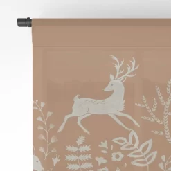 Pimlada Phuapradit Winter Forest 2 50" X 64" Single Panel Sheer Window Curtain - Deny Designs -Fashion Home Decor Store GUEST bdc7c00c 281b 4cdb 9818 6176b4ac40ef