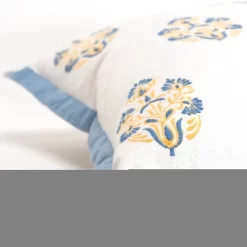 18"x18" Vintage Square Throw Pillow Cover White - Rizzy Home