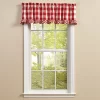 Park Designs Buffalo Check Ruffled Red Valance 60" X 14" -Fashion Home Decor Store GUEST c273e47f 0f62 4443 901a d44bce1ba208