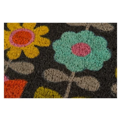 1'6"x2'6" Flower Child Woven Door Mat - Novogratz By Momeni 4 1'6"x2'6" Flower Child Woven Door Mat - Novogratz By Momeni - Image 2