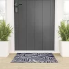 Alisa Galitsyna Navy Blue Striped Pattern Welcome Mat - Society6 -Fashion Home Decor Store GUEST c3d2f827 2ddc 47d3 96ce 4001cbaa4a21