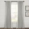 Home Boutique Farmhouse Vintage Stripe Yarn Dyed Cotton Back Tab/Rod Pocket Window Curtain Panels Gray 40X84 Set -Fashion Home Decor Store GUEST c4539237 1fd8 4366 8633 db62efed1059