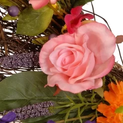 National Tree Company 24" Spring Wildflower Wreath -Fashion Home Decor Store GUEST c457896b e399 4887 a530 f238eba8d542