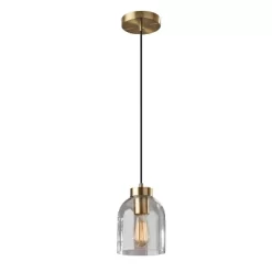 Bristol Pendant Antique Brass - Adesso