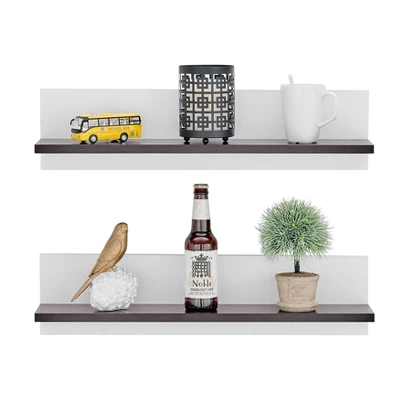 23.62" Set Of 2 Repose Display Photo Ledge Shelves - Danya B. 11 23.62" Set Of 2 Repose Display Photo Ledge Shelves - Danya B. - Image 9