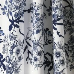 2pk 52"x63" Light Filtering Botanical Garden Curtain Panels Navy Blue - Lush Décor 7 2pk 52"x63" Light Filtering Botanical Garden Curtain Panels Navy Blue - Lush Décor -Fashion Home Decor Store GUEST c6bf9ee4 701e 4b89 aea2 17a4e4668683