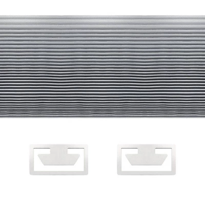 6pk Room Darkening Cordless EZ-Clip Temporary Window Shades Gray - Lumi Home Furnishings 6 6pk Room Darkening Cordless EZ-Clip Temporary Window Shades Gray - Lumi Home Furnishings - Image 4