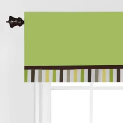 Bacati - Mod Stripes Green/yellow/brown Window Valance 9 Bacati - Mod Stripes Green/yellow/brown Window Valance -Fashion Home Decor Store GUEST c9e856cc 2e2f 4439 91c9 a6018f1559a5