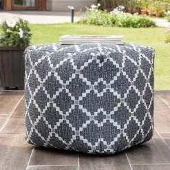 Deschutes Indoor/Outdoor Pouf - Anji Mountain -Fashion Home Decor Store GUEST c9f872b4 ddbd 4db7 aeaf 8f75a79e7fe1