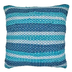 Saro Lifestyle Striped Chindi Decorative Pillow Cover -Fashion Home Decor Store GUEST ca24d59d ecd3 4dd6 aacb a81f02b63bc9