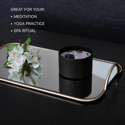 Craft & Kin Aromatherapy Crystal Scented Candles - 6 Oz 3 Craft & Kin Aromatherapy Crystal Scented Candles - 6 Oz