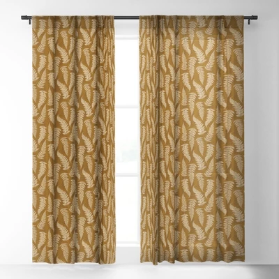 Avenie Countryside Garden Ferns Single Panel Sheer Window Curtain - Society6 3 Avenie Countryside Garden Ferns Single Panel Sheer Window Curtain - Society6