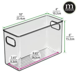 MDesign Plastic Home Office Storage Organizer, 16" Long, 4 Pack 20 MDesign Plastic Home Office Storage Organizer, 16" Long, 4 Pack -Fashion Home Decor Store GUEST cb0e195a 5bc8 4ff2 8882 454350fb8799