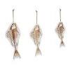 Set Of 3 Wood Fish Wall Decors With Hanging Rope White - Olivia & May 1 Set Of 3 Wood Fish Wall Decors With Hanging Rope White - Olivia & May -Fashion Home Decor Store GUEST cb519d21 b0dc 477e a526 120b76b2957c