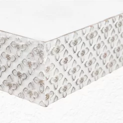 Small Embossed Wood Floating Decorative Wall Shelf White - American Art Decor 7 Small Embossed Wood Floating Decorative Wall Shelf White - American Art Decor -Fashion Home Decor Store GUEST cc0ef18f 54de 4457 8203 8b9e3dd3e683