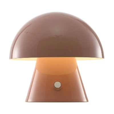 7" Porcini Contemporary Bohemian Rechargeable/Cordless Iron Integrated LED Mushroom Table Lamp - JONATHAN YFeb 15 7" Porcini Contemporary Bohemian Rechargeable/Cordless Iron Integrated LED Mushroom Table Lamp - JONATHAN YFeb - Image 13