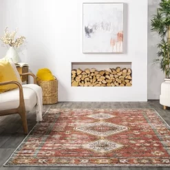 NuLOOM Everly Vintage Boho Machine Washable Area Rug -Fashion Home Decor Store GUEST cdeca552 05e3 4b2c ace0 285f93b699ed