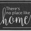 J&V TEXTILES "No Place Like Home" Outdoor Rubber Doormat 18" X 30" -Fashion Home Decor Store GUEST cdfdd529 9f4f 4294 ae87 1949722dc767