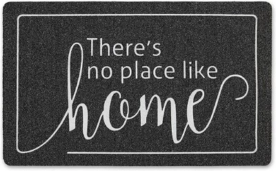 J&V TEXTILES "No Place Like Home" Outdoor Rubber Doormat 18" X 30" 3 J&V TEXTILES "No Place Like Home" Outdoor Rubber Doormat 18" X 30"