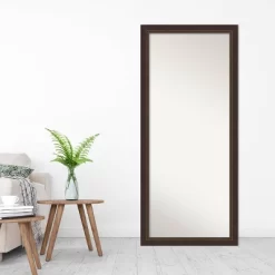 29" X 65" Non-Beveled Lara Bronze Wood Full Length Floor Leaner Mirror - Amanti Art 16 29" X 65" Non-Beveled Lara Bronze Wood Full Length Floor Leaner Mirror - Amanti Art -Fashion Home Decor Store GUEST ce8c9d30 0fda 44f9 85db 51078a2e30fd