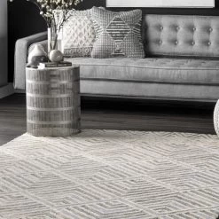 NuLOOM Taytum Handmade Wool Diamond Trellis Area Rug -Fashion Home Decor Store GUEST cebc1681 4d0f 4aba 90cf d5d43f658994