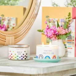 Pride 3-Wick 18oz 'Love Is For All' Candle - Yankee Candle -Fashion Home Decor Store GUEST cedcd397 bbaa 4949 8d12 d172d33bc839