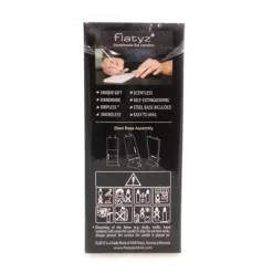 Christmas 5.75" Christmas Village Candle Snowy Hand Painted Flatyz Candles - Flame Candles