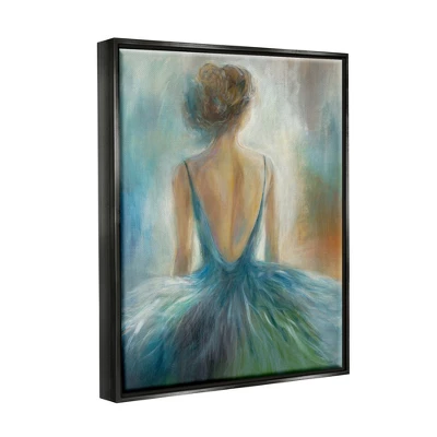 Stupell Industries Ballet Girl Blue Orange Figure Painting 4 Stupell Industries Ballet Girl Blue Orange Figure Painting - Image 2