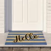 Northlight Natural Coir "Hello" Outdoor Rectangular Doormat 18" X 30" -Fashion Home Decor Store GUEST cfda5713 a2c6 4cbc afb8 181cd0eb6549