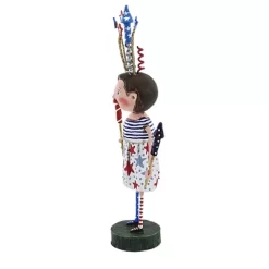 Lori Mitchell Putting On A Show - One Figurine 8.5 Inches - Stars Stripes July Fourth - 14485 - Polyresin - Blue -Fashion Home Decor Store GUEST d0c25033 b89c 4b2a abfa 1ef4196ccc18