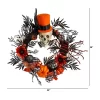 Nearly Natural 30” Spider And Skull With Top Hat Halloween Wreath -Fashion Home Decor Store GUEST d154c8cb 3a3c 4241 a42b 0d717deacf99