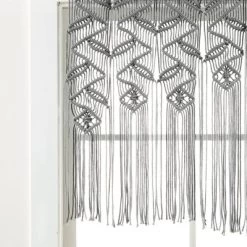 30"x40" Boho Macrame Leaf Cotton Kitchen Curtain Valance - Lush Décor -Fashion Home Decor Store GUEST d1f73585 8eb3 4e5d b31f 9b5083009946