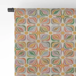 Evamatise Abstract Flowers Summer Holiday Single Panel Sheer Window Curtain - Deny Designs -Fashion Home Decor Store GUEST d2e9cd02 eb1a 413e bf96 d6b2f3c6763f